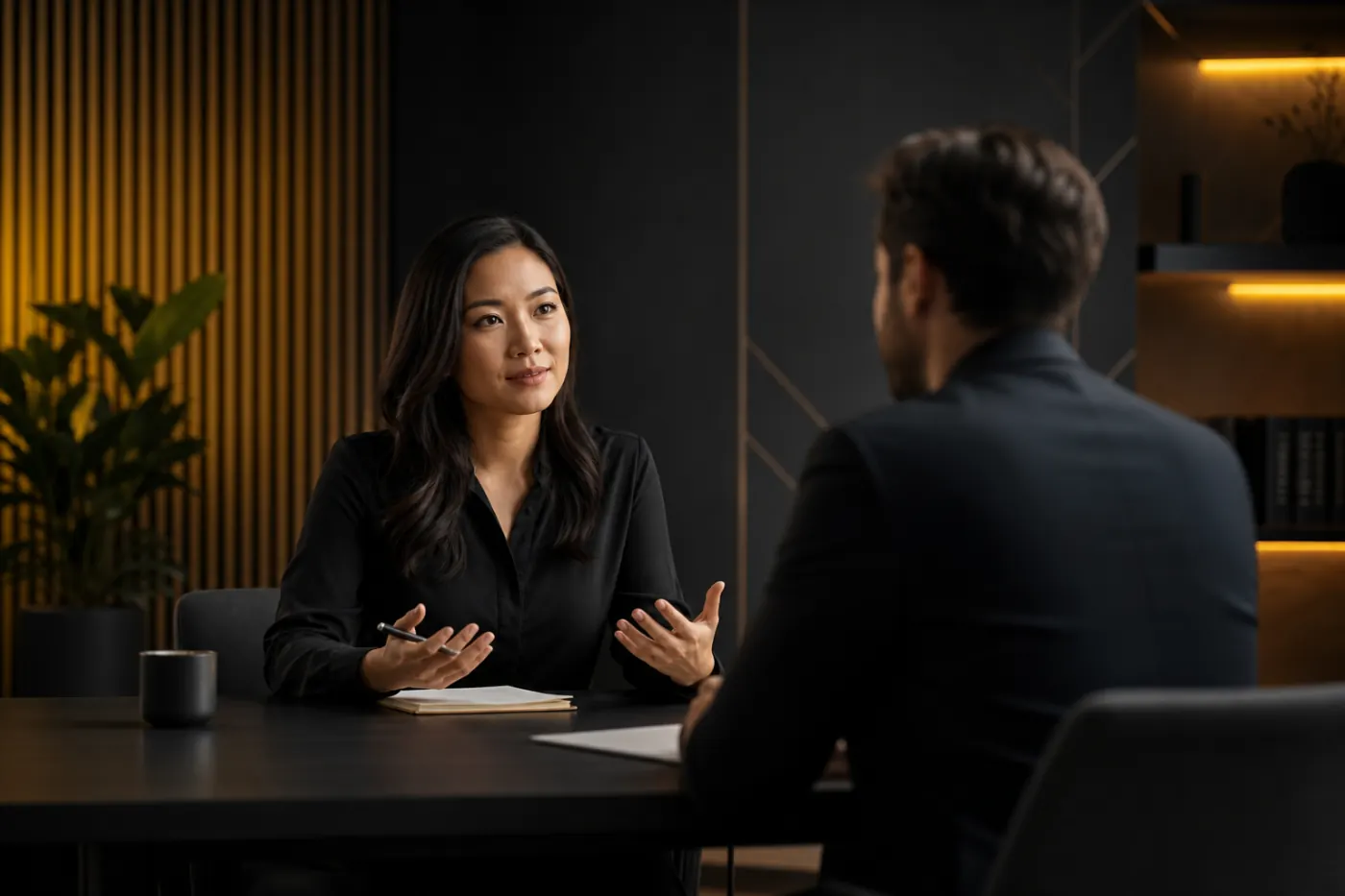Editorial illustration for What to Say in an Interview When You Changed Careers