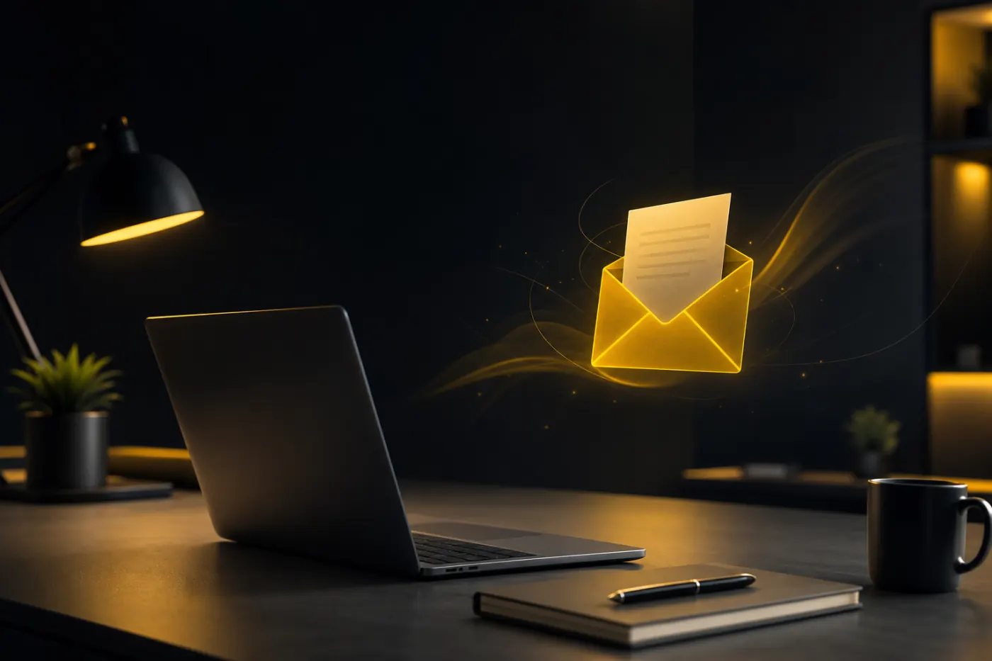 Editorial illustration for How to Write a Follow-Up Email After a Final Interview