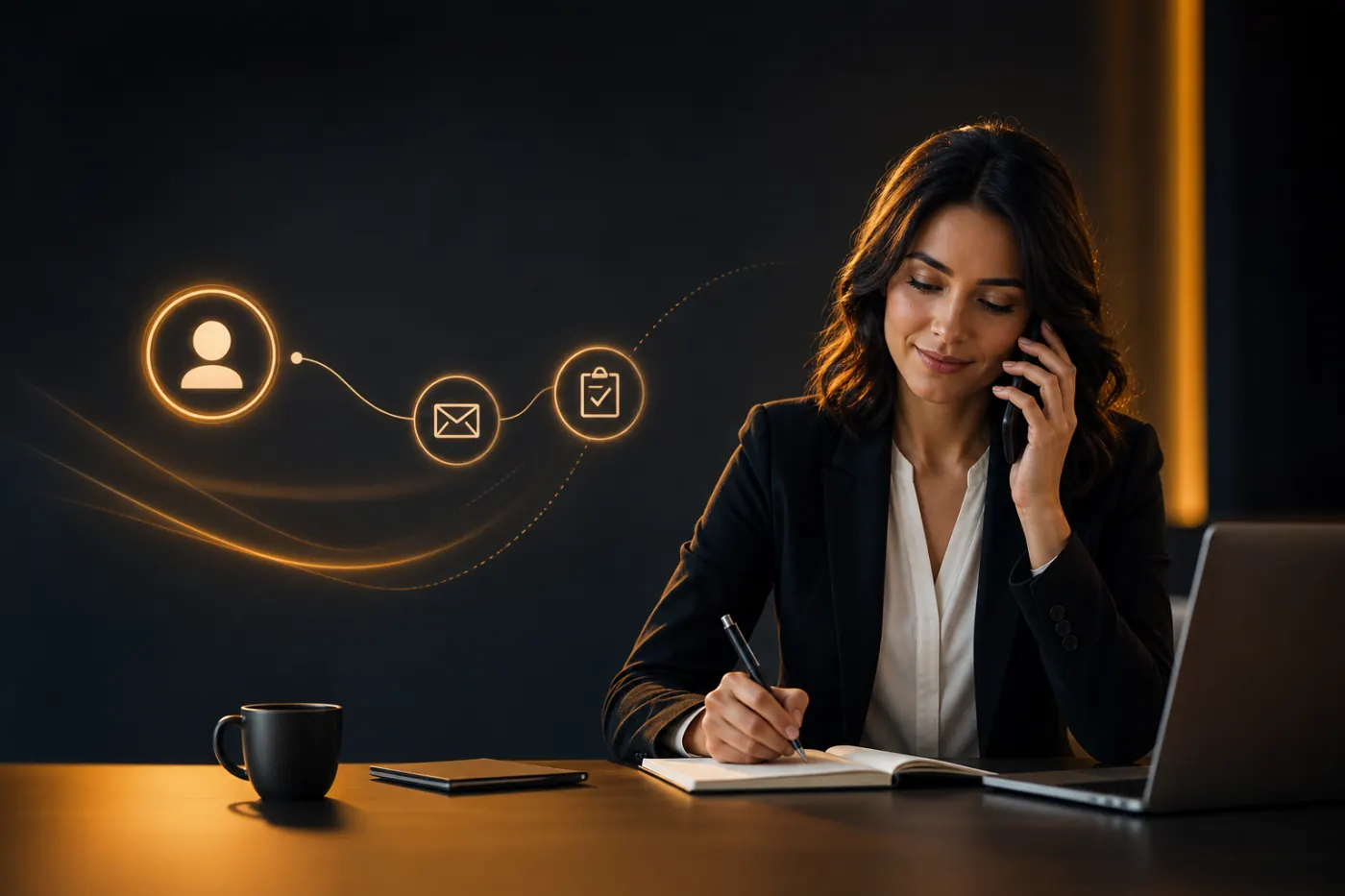 Editorial illustration for How to Follow Up After a Recruiter Call