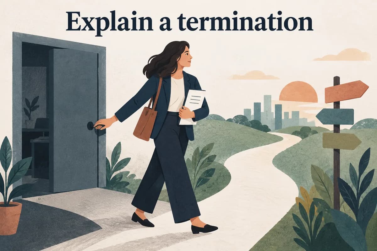 A professional closes one door and prepares for an honest next step.