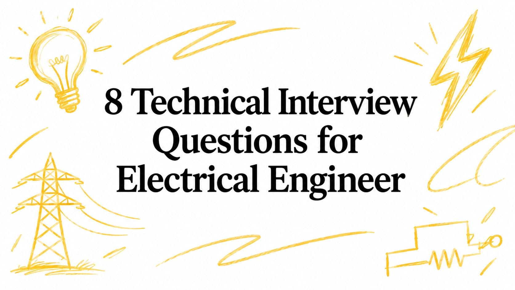 8 Technical Interview Questions for Electrical Engineer