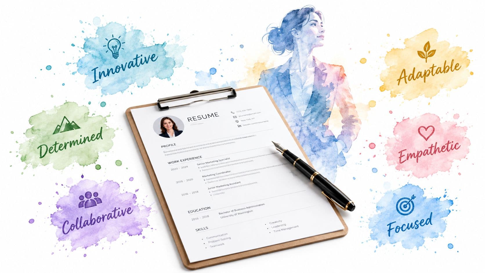 10 Self Descriptive Words for Interviews and Resumes