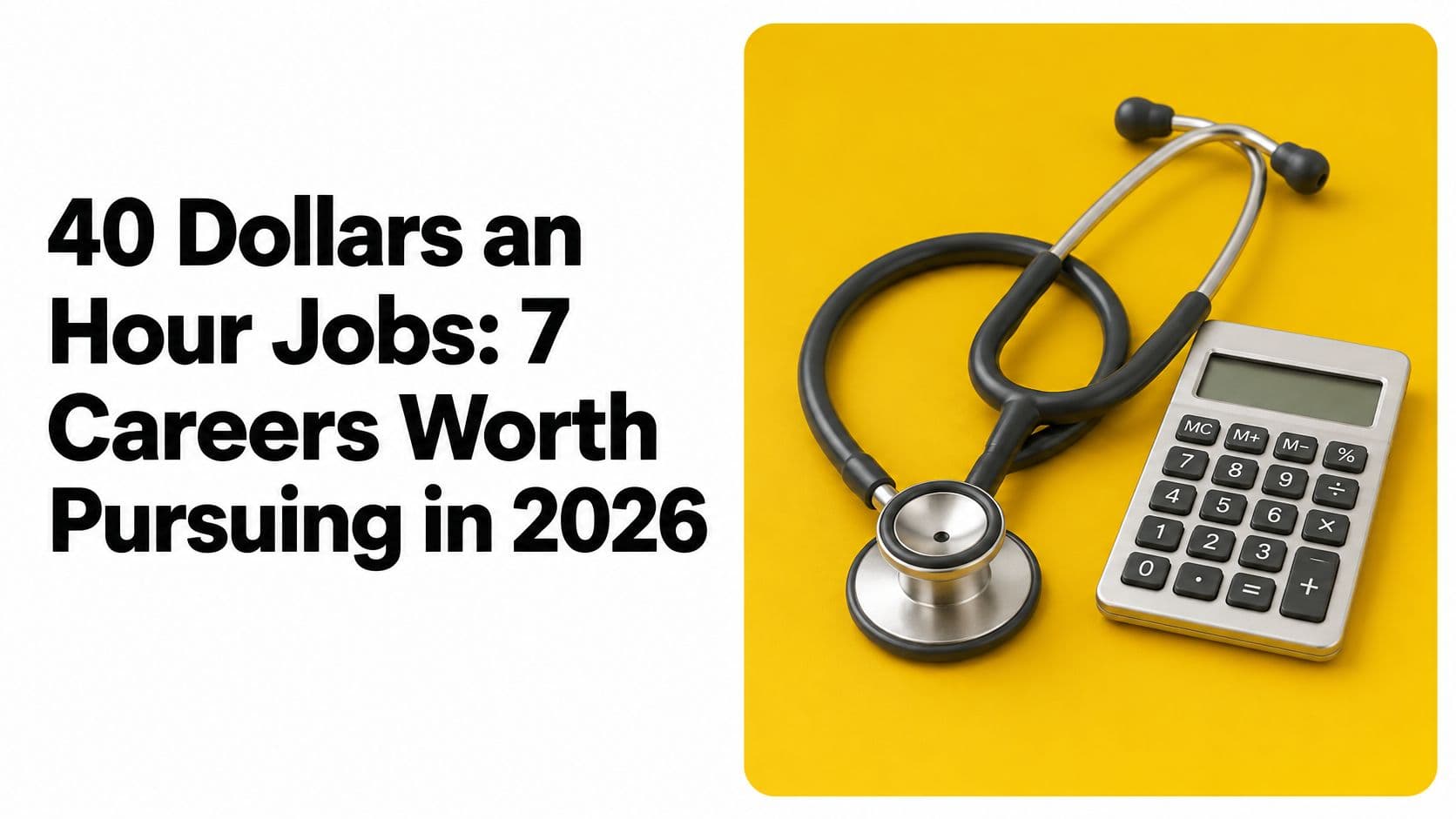 40 Dollars an Hour Jobs: 7 Careers Worth Pursuing in 2026