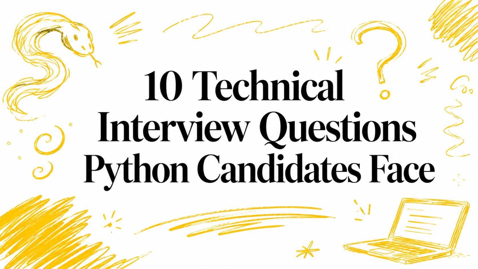 10 Technical Interview Questions Python Candidates Face